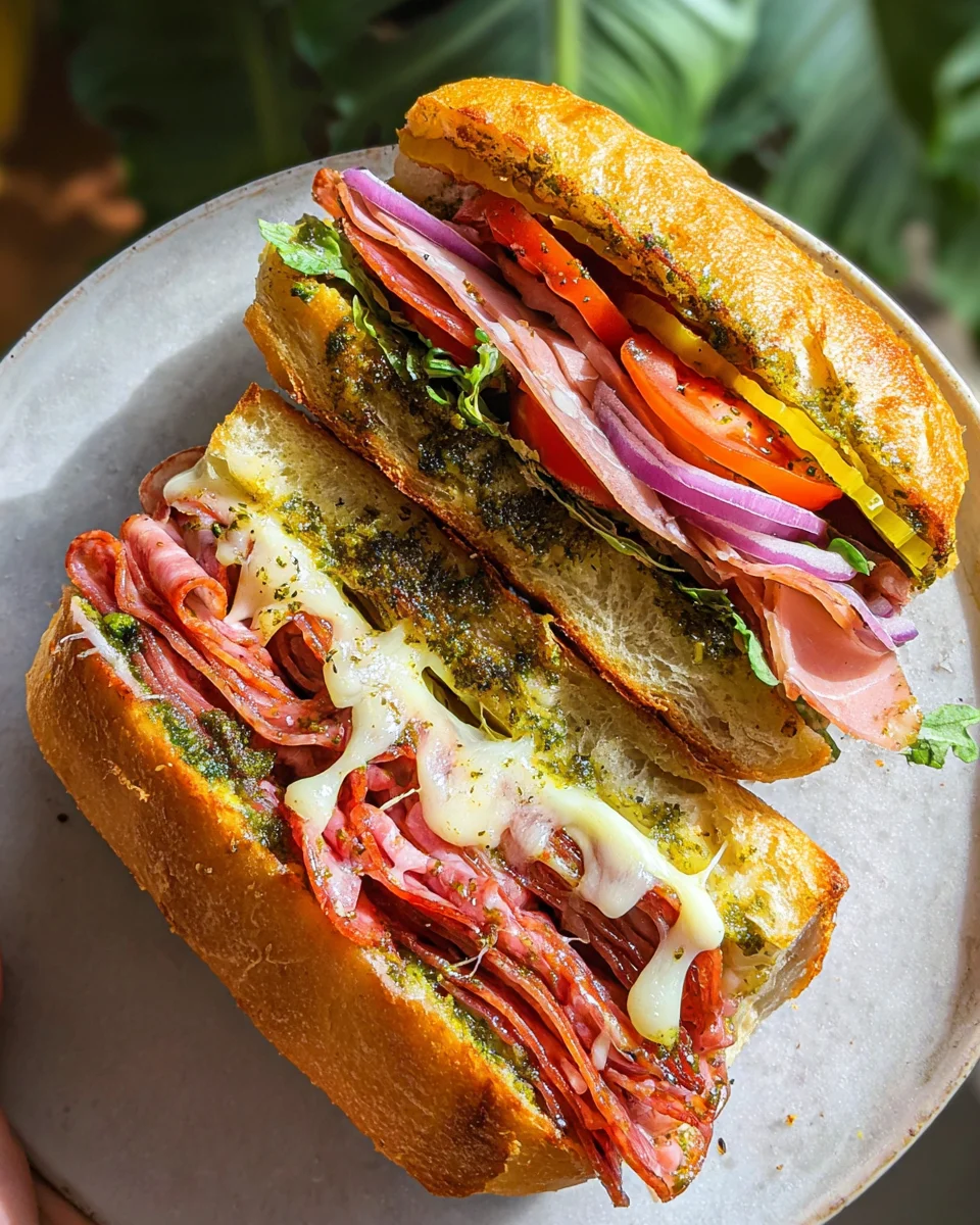 Toasted Italian Sandwich 19 Toasted