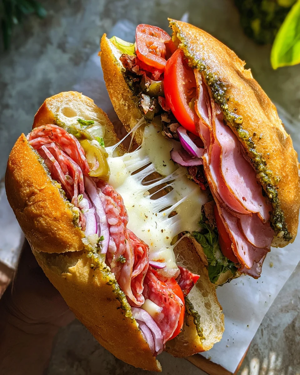 Toasted Italian Sandwich 20 Toasted