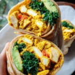 Tofu Scramble Wrap