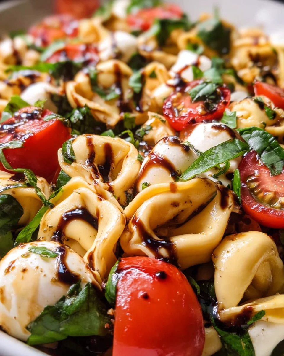 Tortellini Caprese Salad