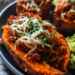 Turkey Taco Stuffed Sweet Potatoes 16 Turkey Taco Stuffed Sweet Potatoes