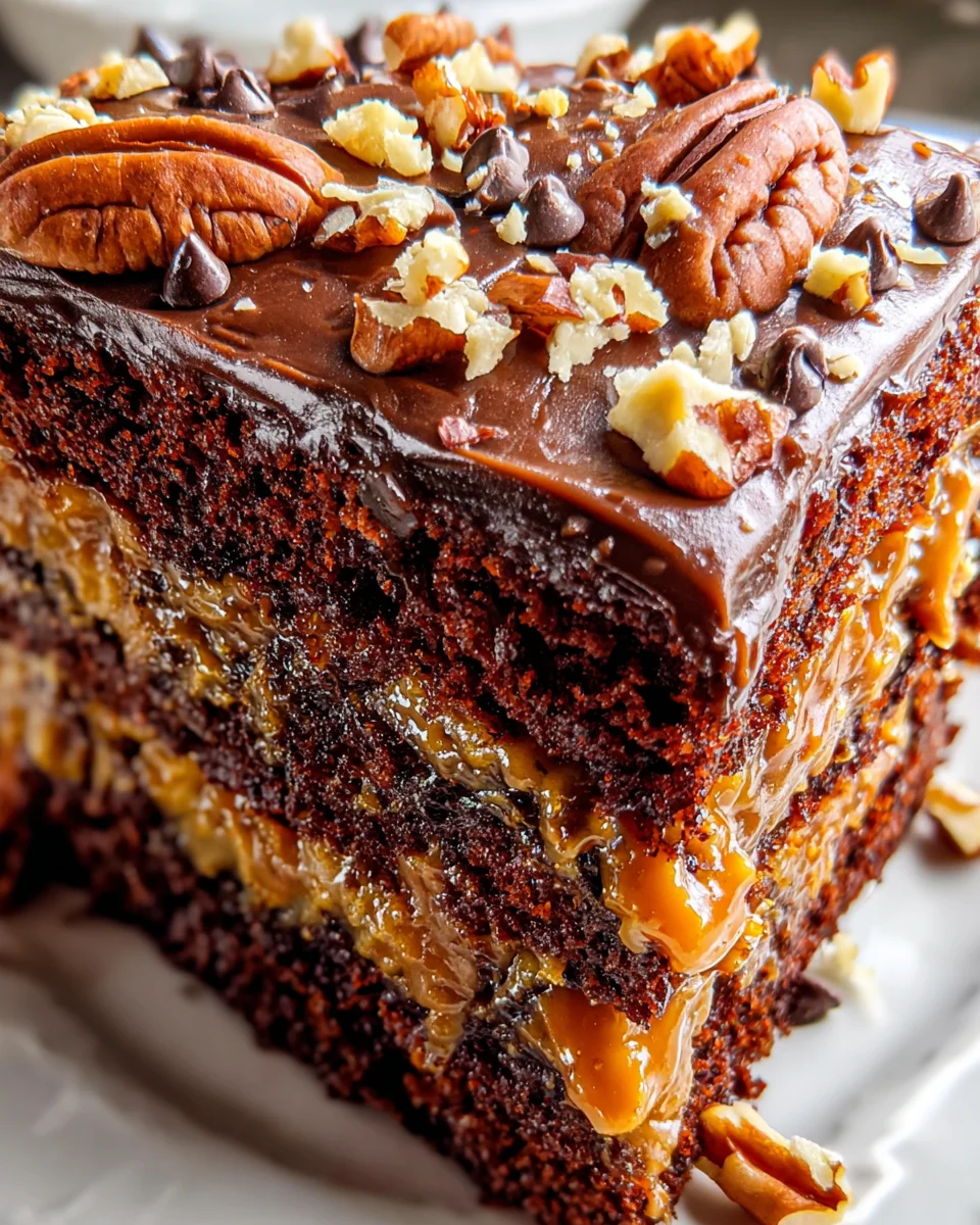 Turtle Caramel Cake 25 Turtle