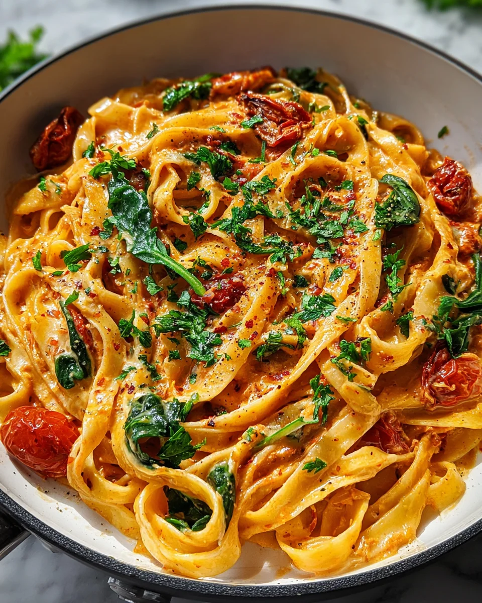 Vegan Creamy Sun Dried Tomato Pasta Recipe 19 Vegan