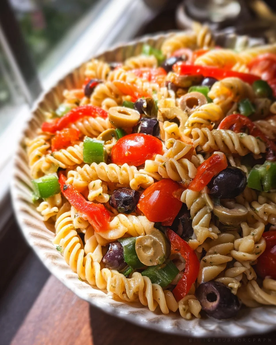 Vegan Pasta Salad 18 Vegan
