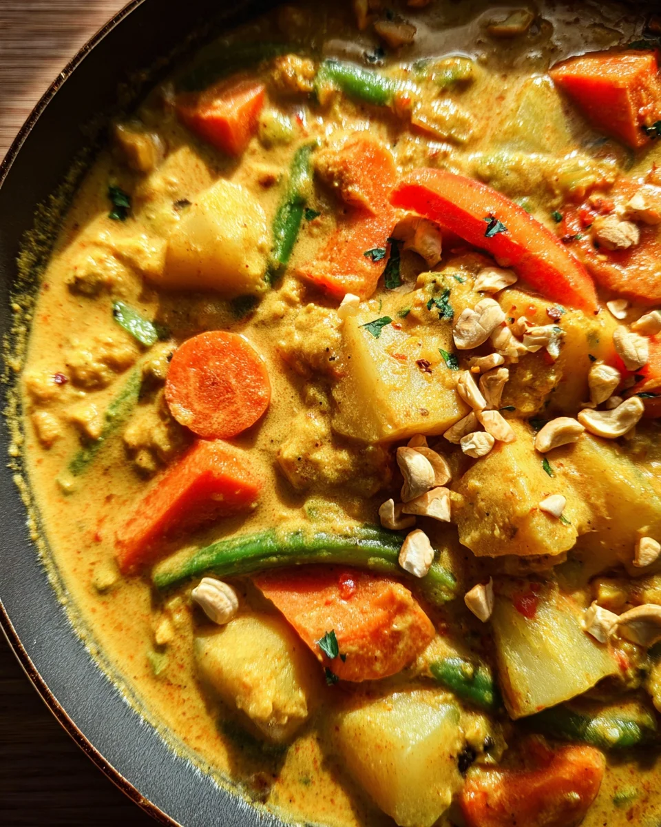 Vegetarian Korma Recipe
