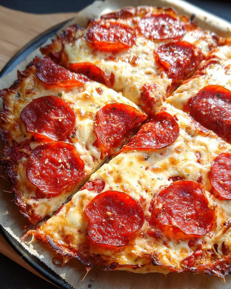 Viral Cottage Cheese Flatbread Pizza