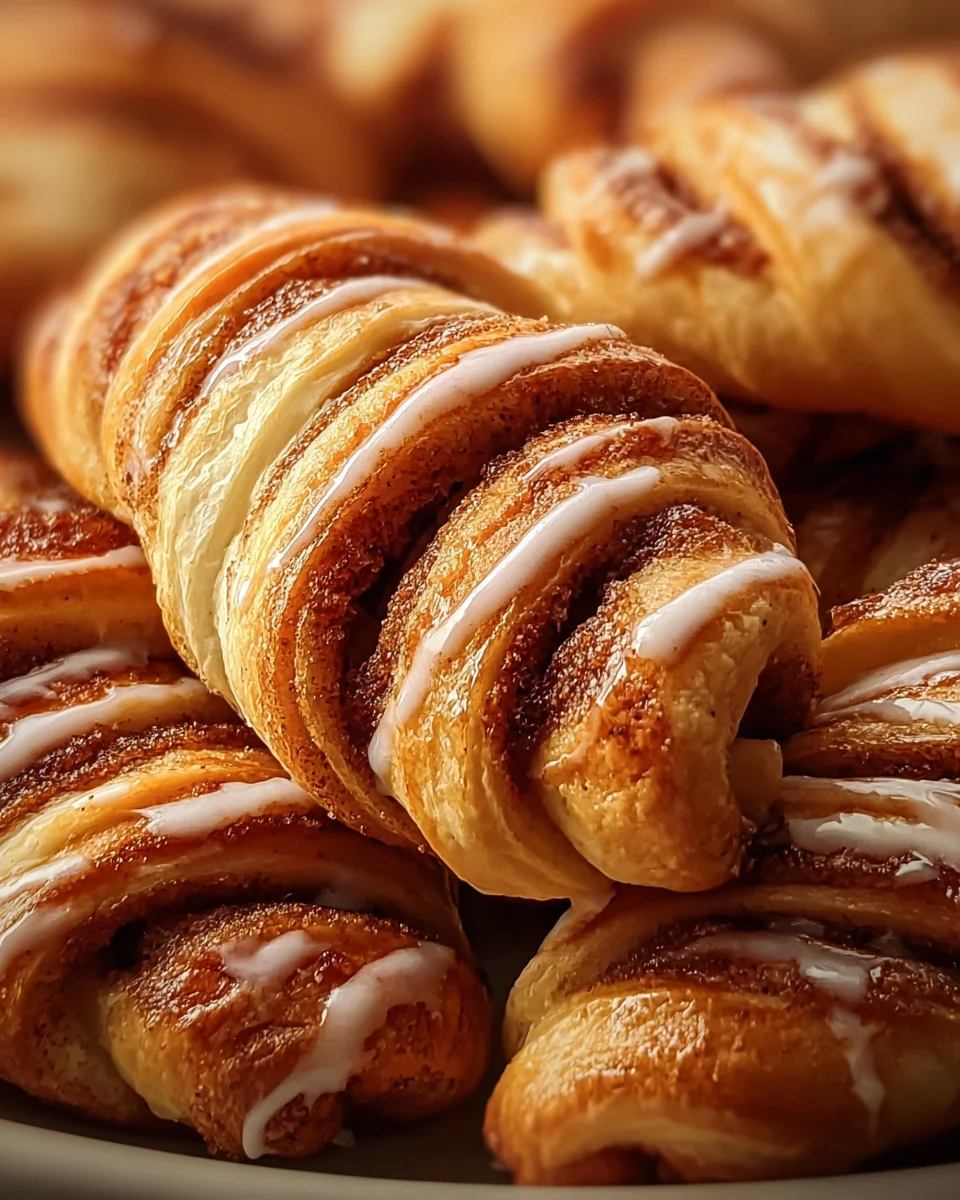 Warm Cinnamon Crescent Twists 20 Warm