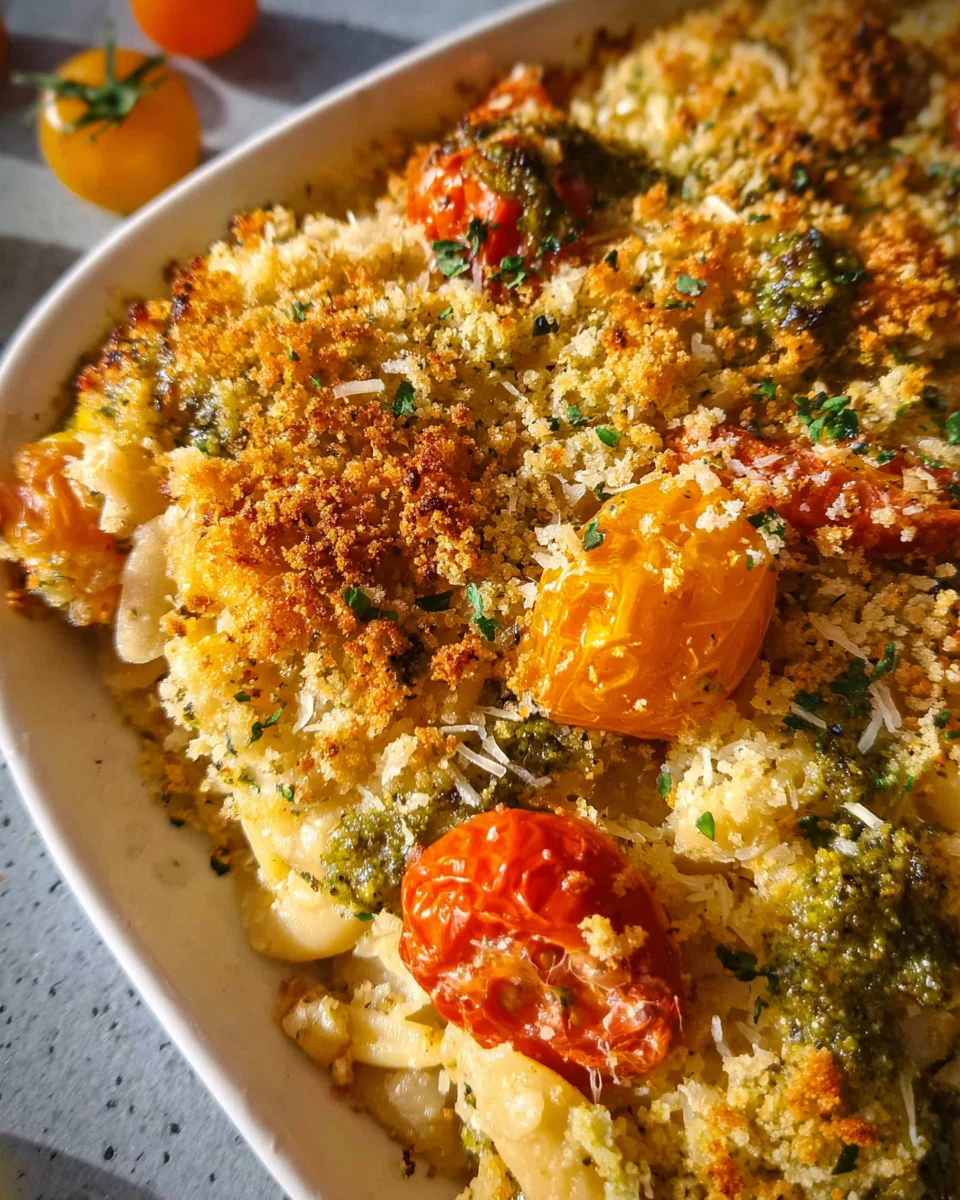 White Bean and Pesto Bake 19 White