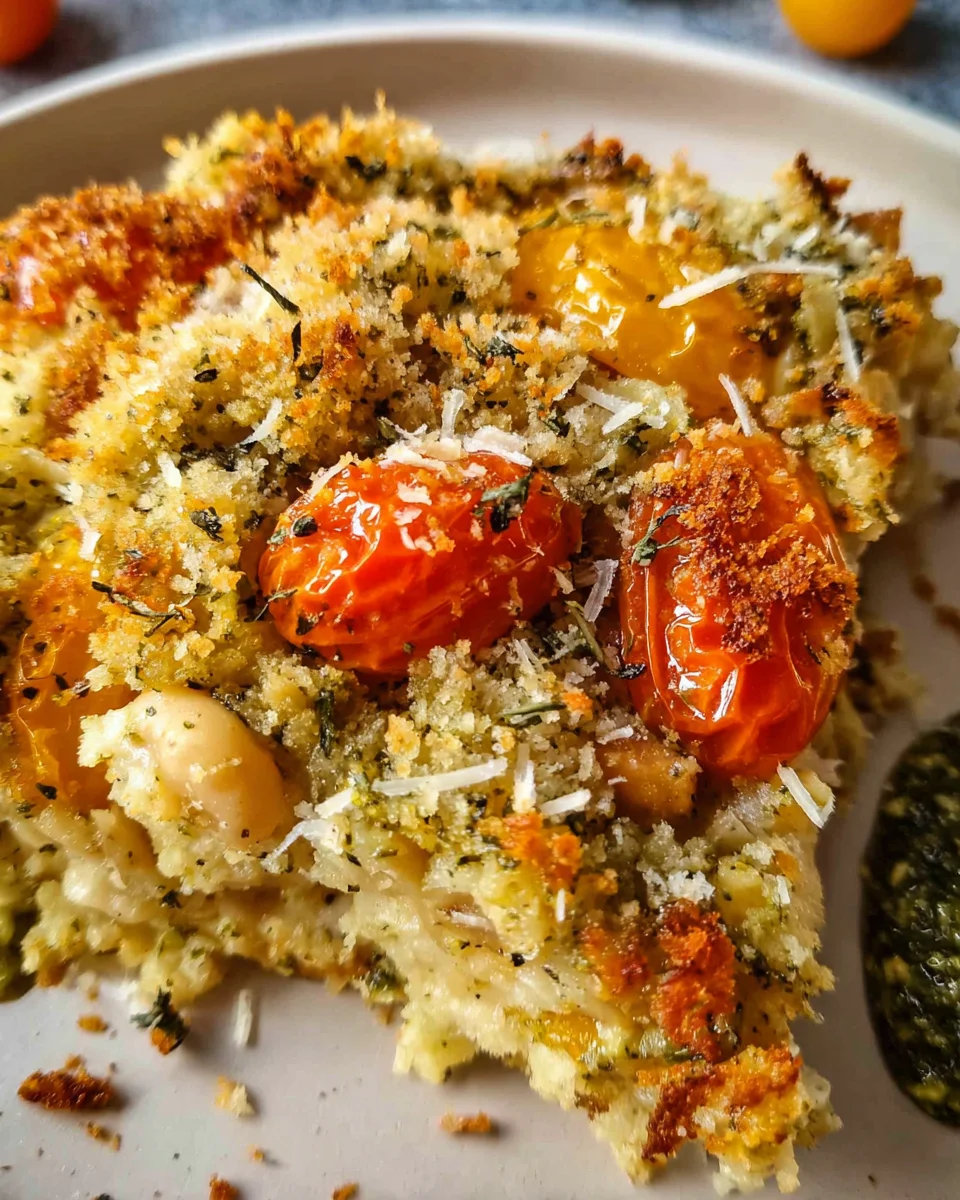 White Bean and Pesto Bake 20 White