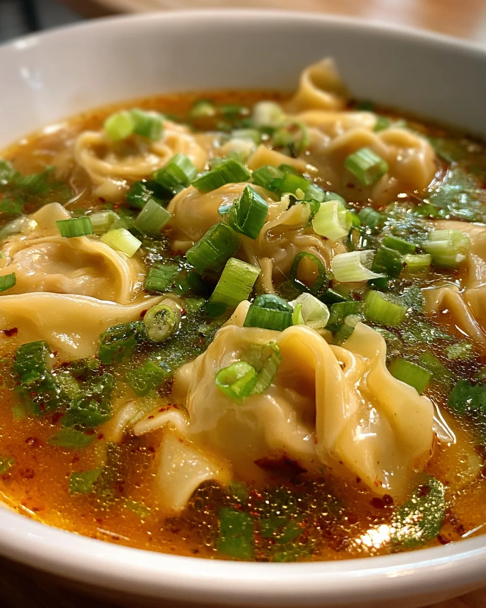 Wonton Soup Recipe