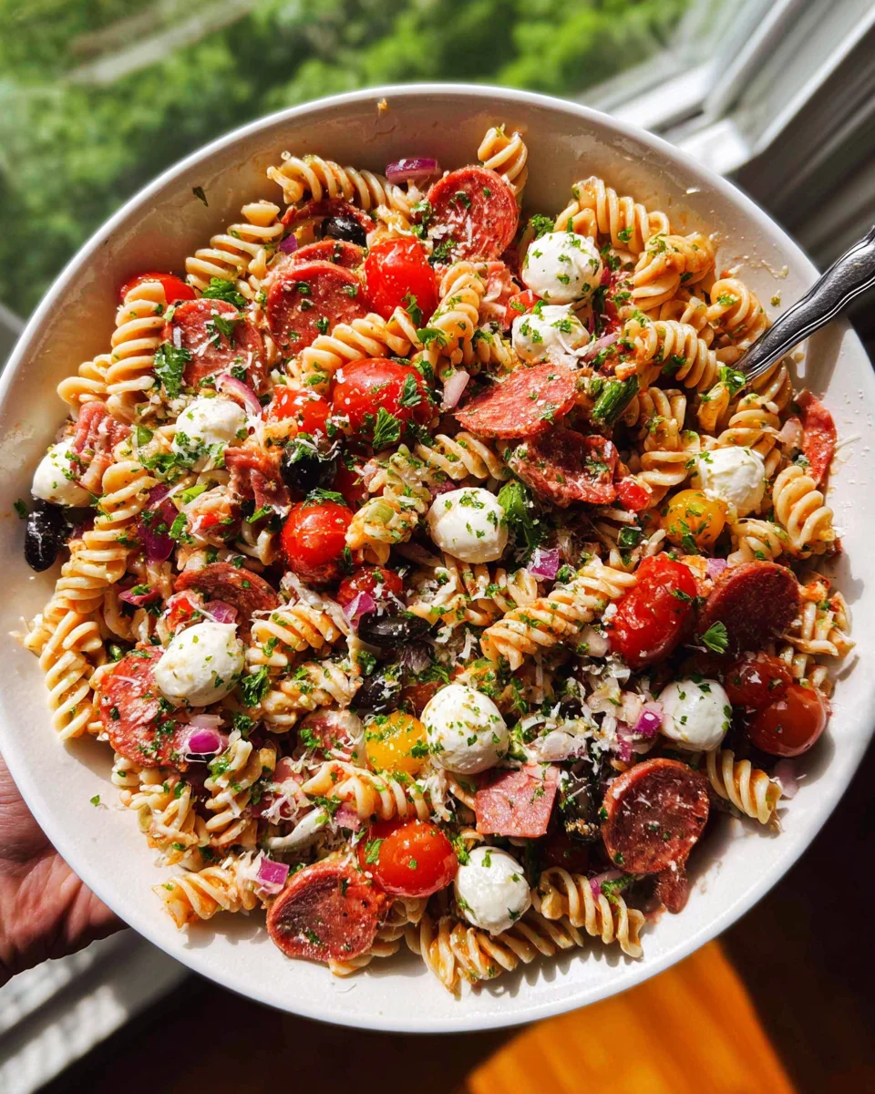 Zesty Italian Pasta Salad